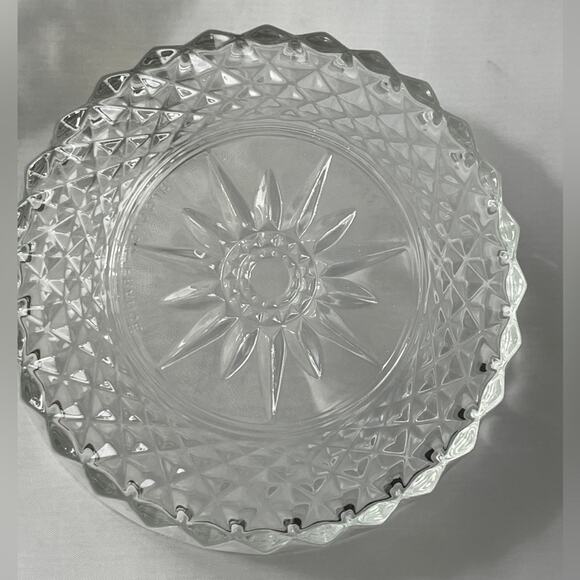 4 Arcoroc Diamant Glass 5"‎ Salad Bowls - Picture 6 of 8